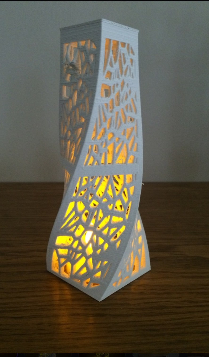 ByCraft 3D-printed Art Lamp