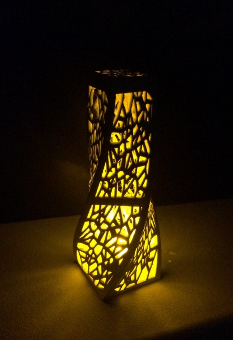 ByCraft 3D-printed Art Lamp